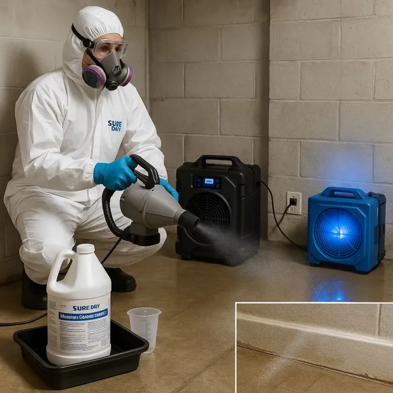Sanitization and Odor Removal process in Ashland County, OH