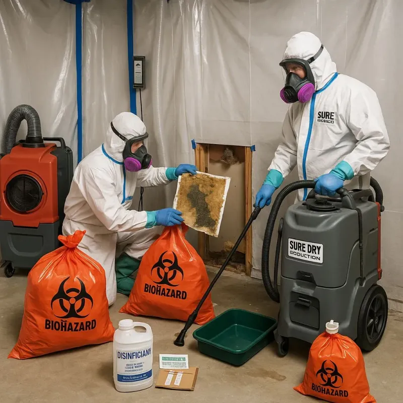 Contaminated Water Handling Protocols process in Ashland County, OH