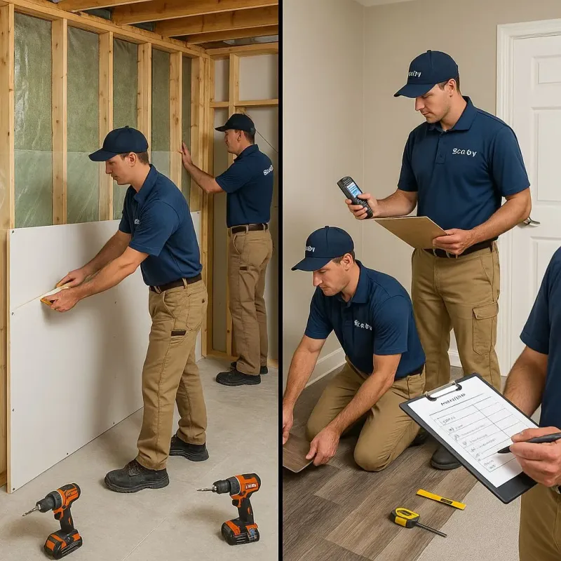 Repairs and Reconstruction process in Ashland County, OH